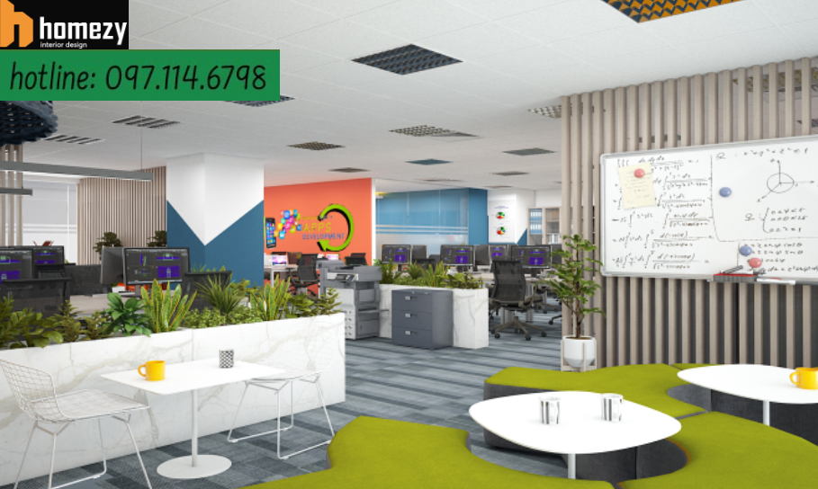 Nội thất Homezy - Đơn vị thiết kế nội thất văn phòng tại quận 7, tphcm