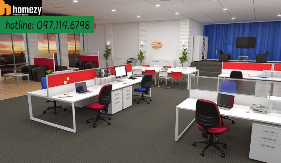 Homezy cam kết thiết kế nội thất văn phòng tại quận 3 đảm bảo chất lượng và thi công